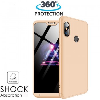 360 apsauga-dėklas auksinis (Xiaomi MI A2 LITE/REDMI 6 PRO) 360 apsauga-dėklas auksinis (Xiaomi MI A2 LITE/REDMI 6 PRO)